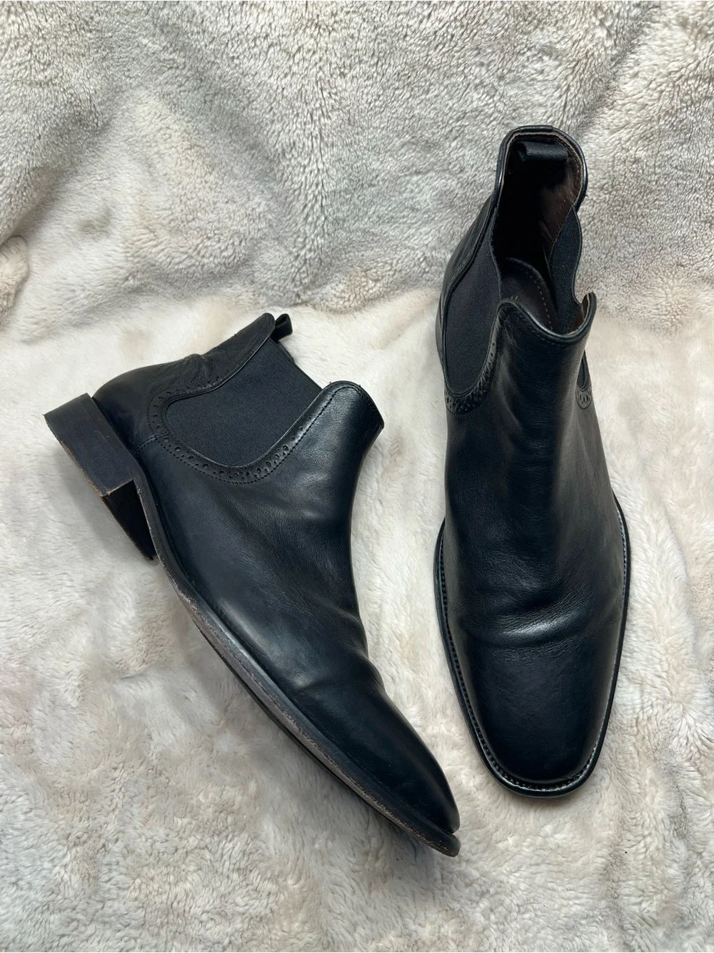 Johnston & Murphy J&M 1850 Chelsea Boots Mens 10 M